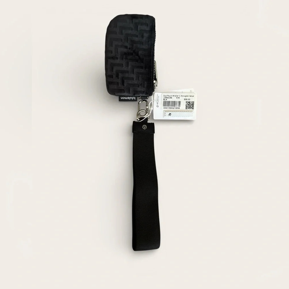 Lululemon pouch wristlet Velvet L monogram
